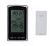 Weather station, indoor/outdoor temperature humidity, clock, calendar, barometric pressure