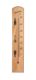 Sauna thermometer big 42cm, wood 0°C - +120°C