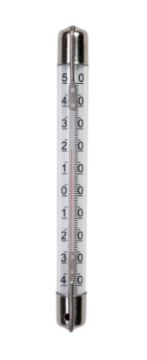 Outdoor thermometer, glass, -45°C - +50°C