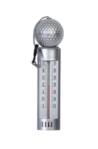 Bath thermometer, silver +10°C - +50°C