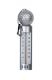 Bath thermometer, silver +10°C - +50°C