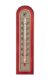 Indoor thermometer, mahogany