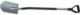 Shovel with a sharp tip Fiskars
