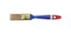 Flat paintbrush 1  white bristle, B/L 44mm