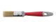 Flat paintbrush 2K 25mm red