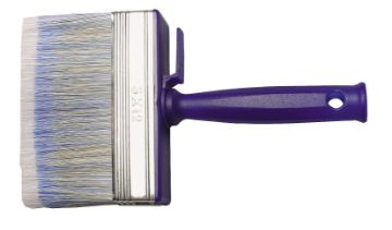 Wall brush 3x10cm mix bristle, B/L56mm, blue