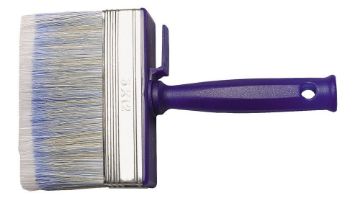 Wall brush 3x12cm mix bristle, B/L60mm, blue