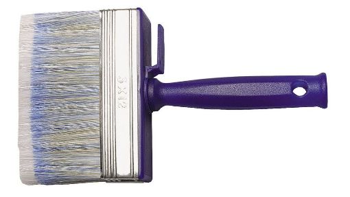 Wall brush 3x12cm mix bristle, B/L60mm, blue