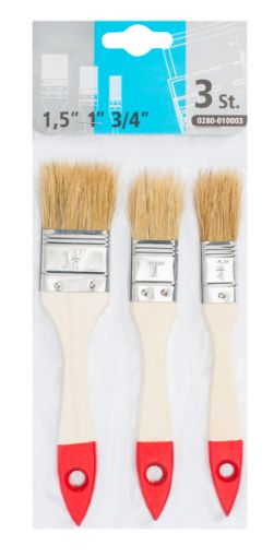 Paintbrushes set 3pcs