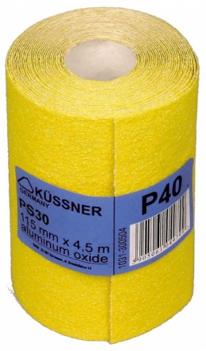 Sanding paper PS30 roll 115mmx4, 5m