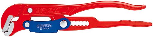 Pipe wrench s-type with fast adjustment S 1