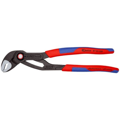 Kullinokad 250mm Knipex Cobra® QuickSet ergon.