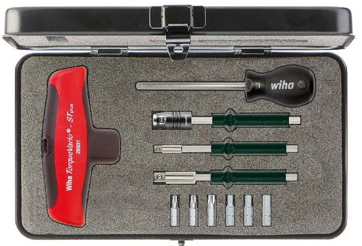 Torque screwdriver with T-handle set 5-14 Nm TorqueVario-S T