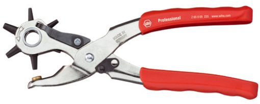 Professional revolving punch pliers 225mm