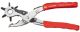 Professional revolving punch pliers 225mm