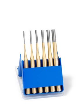 Parallel Pin Punch Set in plastic box