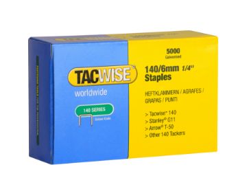 Staples 140/6mm galv coated (5000 pc/box)