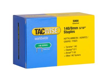 Staples 140/8mm galv coated (5000 pc/box)