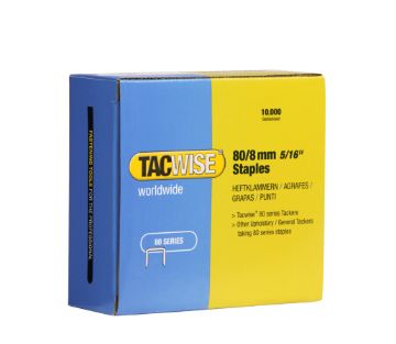 Staples 80/8mm galv coated (10 000 pc/box)