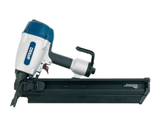 Angle framing nailer BASSO A22/90-F1, 50-90mm 21° panel base, goggles, lubricating oil, keys