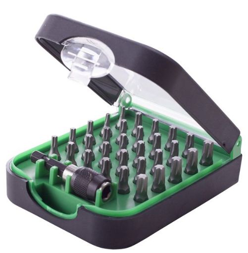 31pcs bit box with torx bit