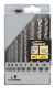 Set 8 Flash mansonry drill bit Ø3-4-5-6-7-8-9-10mm