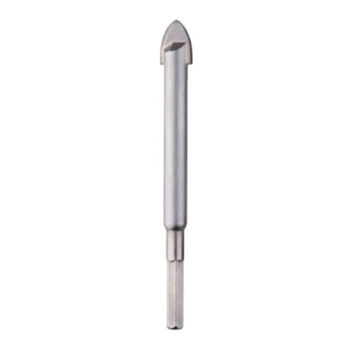 Tile drill bit with 6-point fitting 6mm