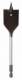 Flat wood bit 13 mm quick lock shank 1/4