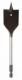 Flat wood bit 14 mm quick lock shank 1/4