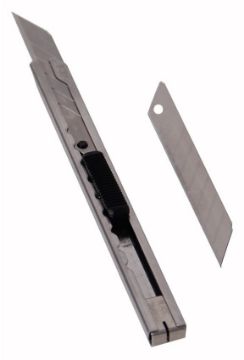 Edelstahl-Cutter 9mm, 3 blades with SPECIAL-Blades 30°