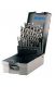 Twist drill set HSS-G, 1-10x0,5mm, 19pcs