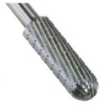 Rotary file HSS spherical head 12x30x6 steel/cast iron