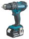 Akulööktrell 18V DHP482 62/36Nm, 2x 5,0 Ah Li-ion Makpac kohver