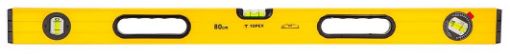 Spirit level, type 600, 80cm, 3 vials, 2 handles