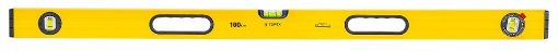 Spirit level, type 600, 100cm, 3 vials, 2 handles