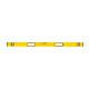 Spirit level, type 600, 100cm, 3 vials, 2 handles