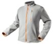 Polar fleece jacket, grey, size S