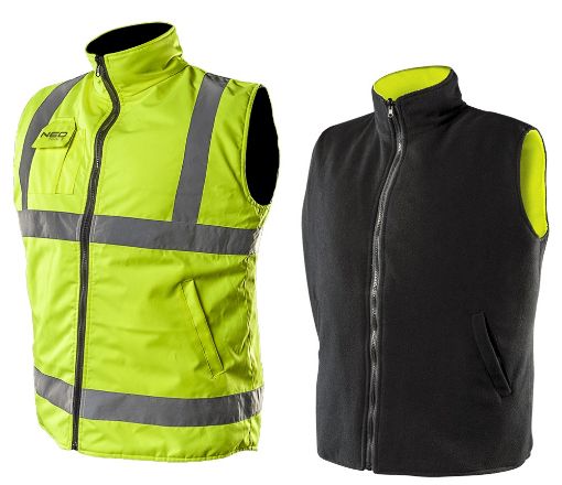 Working sleeveless, two-sided, one side reflective size XXL