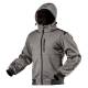 Working softshell jacket, detachable hood, size L