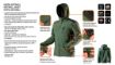 Softshell jacket CAMO, size XXL