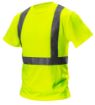 High visibility T-shirt, yellow, size L