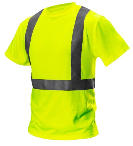 High visibility T-shirt, yellow, size L