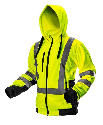 High visibility jacket, yellow, size L