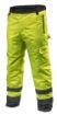 High vision working trousers, insulated, yellow size L