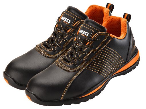 Safety shoes SB, leather, steel toe, size 42