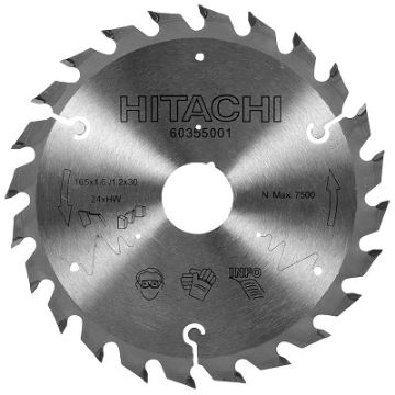 Circular saw blade tct 165x1,6 24t 30mm hole