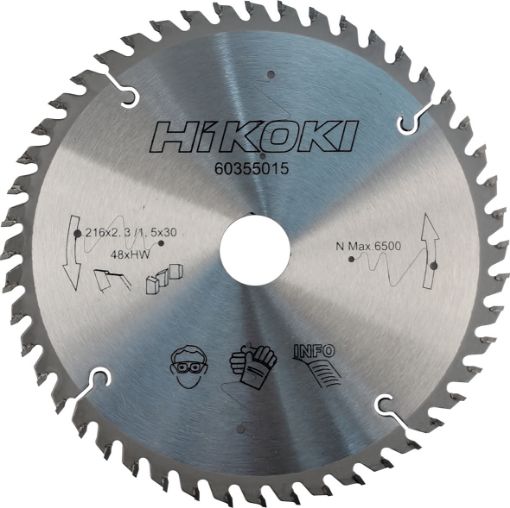 Circular saw blade tct 216x2,3 48t 30mm hole