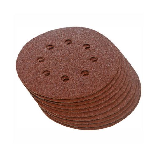 Sanding disc d.150 k80 velcro (10 pcs)