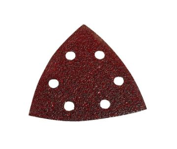 Sanding delta 94mm k60 velcro red (10 pcs)