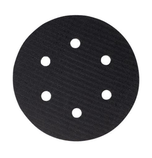 Sanding pad 150mm velcro 5/16  unf, 6 holes